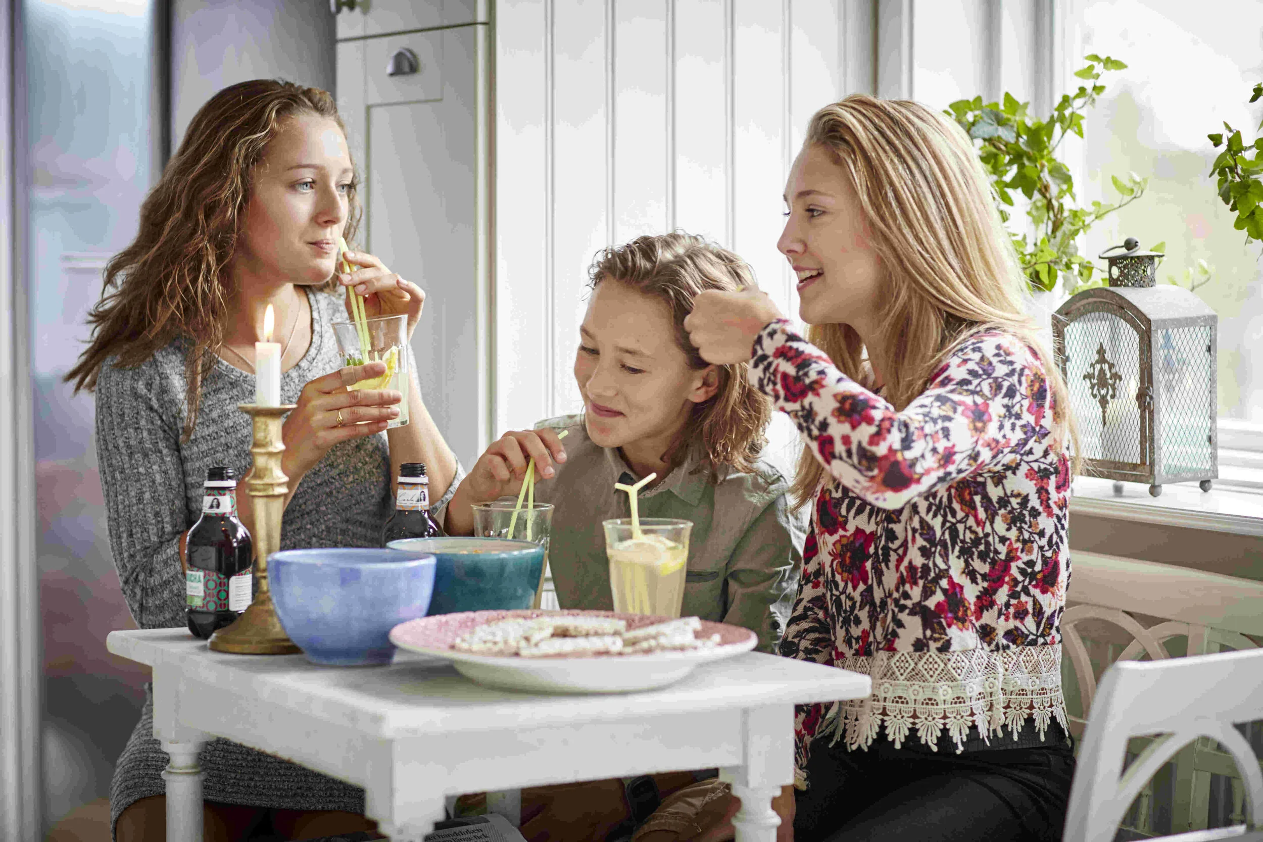 Familjen kring matbordet